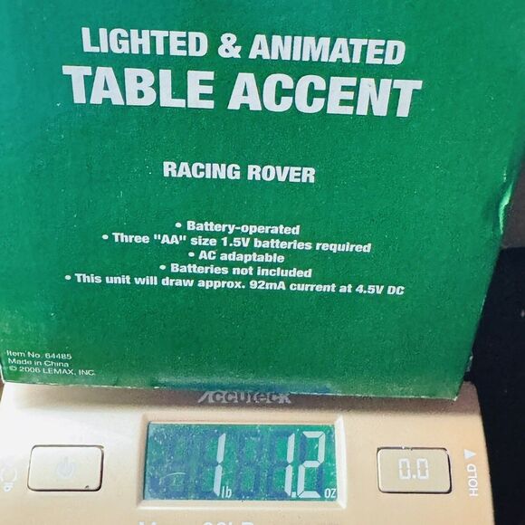 Lemax Coventry Cove Racing Rover Sled Tree Christmas 2006 Lights Only READ - Picture 12 of 16